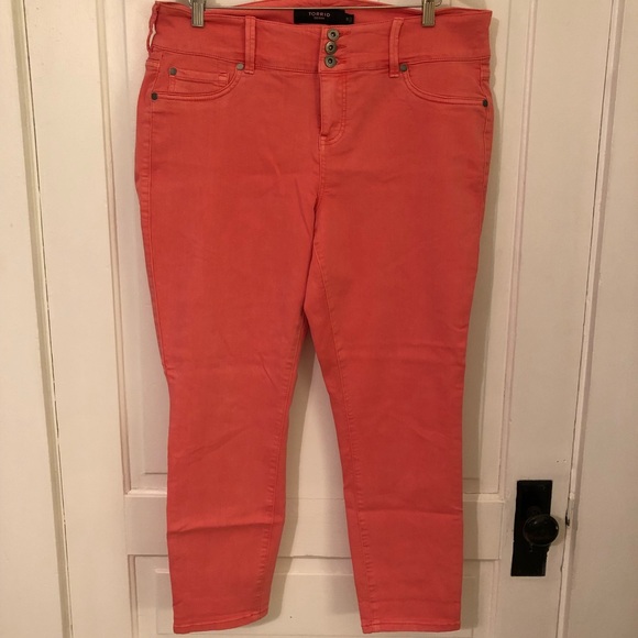 Coral Jeggings - Picture 1 of 3